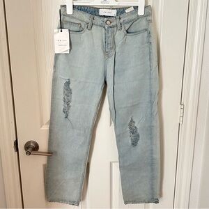 IRO Jeans Garçon Droit Straight Leg – Size 26 – Distressed – NWT